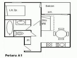 Rental Apartment Le Petaru/101 - Mribel, 0 Bedroom, 4 Persons Méribel Eksteriør bilde